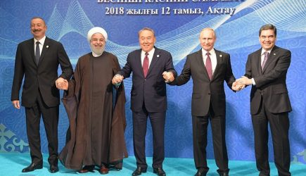 Озвучены детали раздела Каспийского моря