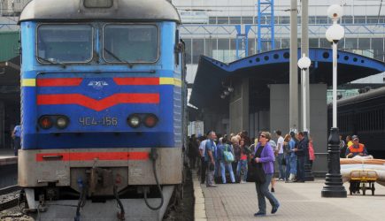 Пассажирский поезд сошел с рельсов на юго-востоке Монголии