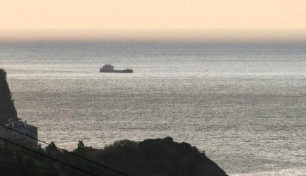 В Чёрном море затонул теплоход