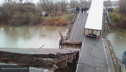 В двух селах Приморья ввели режим ЧС из-за обрушения моста