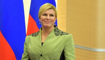 Президент Хорватии довела поклонников до слез