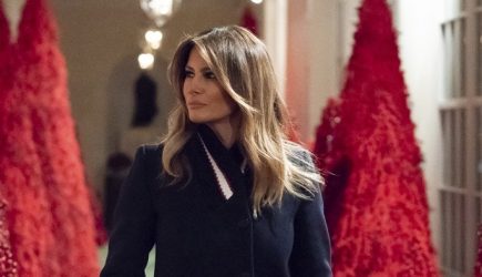 Меланья Трамп стала посмешищем из-за новогодних елок