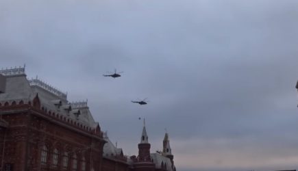 Стало известно о «тайных» полетах Путина над Кремлем