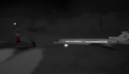 Два самолета столкнулись в небе над Германией