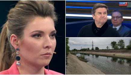 Уже роют канал без вас: Скабеева объяснила украинцу Карасеву несостоятельность плана Киева «высушить» Крым для его возвращения
