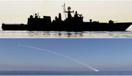 Отправит на дно весь Шестой флот: российский фрегат с «Калибрами» у Азовского моря назвали в Сети сигналом Украине и США