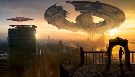 В США напуганный рыбак снял НЛО на видео