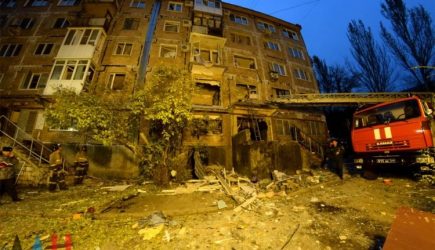 Три взрыва прогремели в центре Донецка