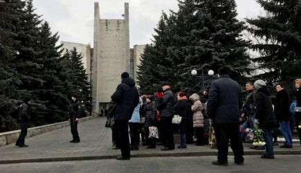 В Сети опубликовали фото с места прощания с Юлией Началовой