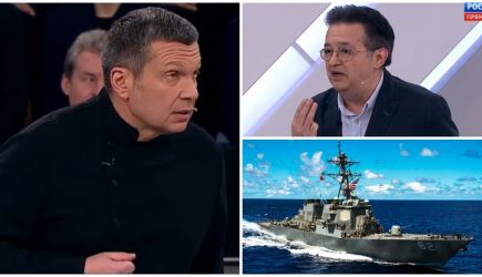 Соловьев жестко ответил американцу, назвавшему дату прохода кораблей НАТО в Азовское море