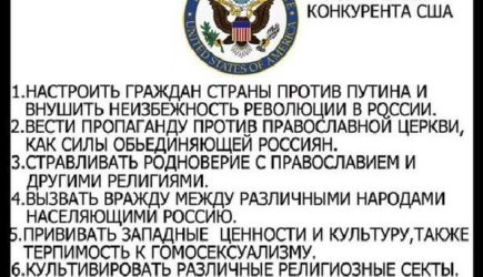 Новый миропорядок США намереваются строить за счёт России, и на руинах России