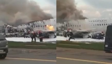 СМИ представили список пассажиров загоревшегося самолета в «Шереметьево»