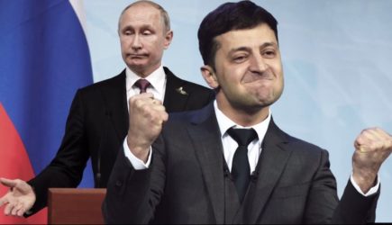 Слова Путина о Зеленском вызвали смех в зале