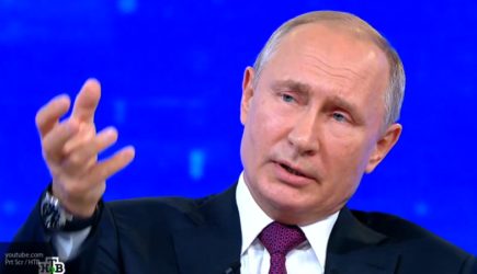 Путин ответил на вопрос о любимом анекдоте про себя