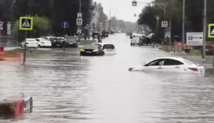 Путь к Шереметьево затопило