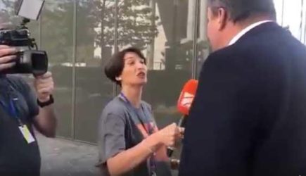 &laquo;Пошли с&nbsp;войной&raquo;: Ведущая &laquo;Рустави 2&raquo; устроила перепалку с&nbsp;депутатом РФ