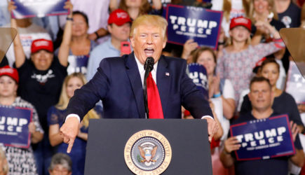 Трамп посмеялся над своим импичментом из-за оскорбления небелых женщин