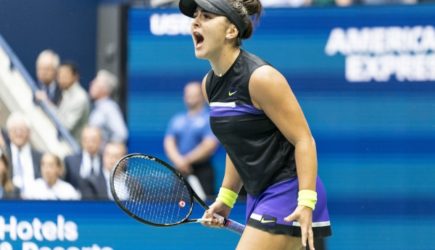 Андрееску впервые в карьере выиграла турнир Большого шлема