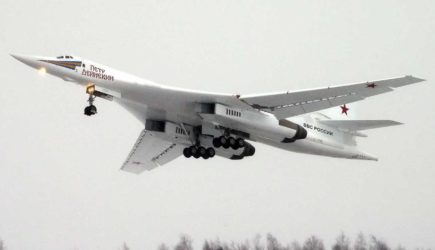 Датские F-16 окружили Ту-160М над Балтикой