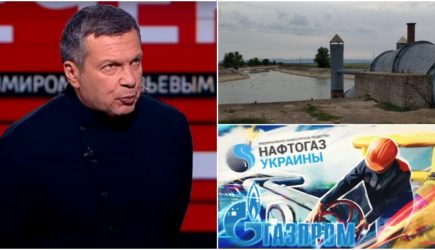 Соловьев жестко ответил на угрозу украинца «удушить» Крым в случае прекращения транзита газа