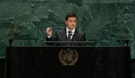 Захарова ответила на обвинения Зеленского в адрес России в ГА ООН