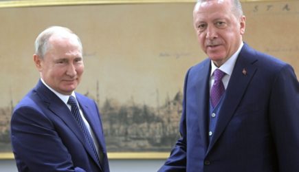 Путин и Эрдоган проводят встречу в Кремле