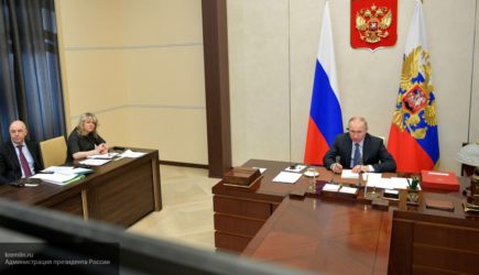 Кремль: Путин выступил с обращением к россиянам