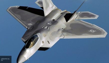 Истребитель F-22 разбился во Флориде