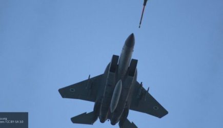 Истребитель F-15 потерпел крушение в Северном море