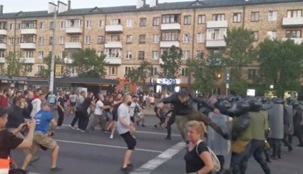 В Бресте милиция открывала огонь на поражение