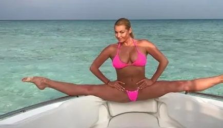 Волочкова сняла трусы перед чужим мужем