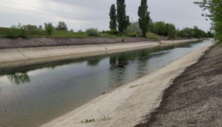 Наполнение Северо-Крымского канала водой окрестили новым чудом