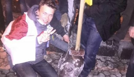 Протасевич в составе «Азова» воевал на Донбассе