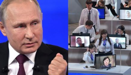 Кремль: прямая линия с президентом пройдет в приложении для смартфонов