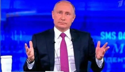 Путин в&nbsp;ходе прямой линии усомнился в&nbsp;начале Третьей мировой из-за инцидента с&nbsp;Defender