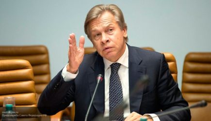 Пушков удивился наглости Украины:  Акции ей подавай