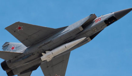 Российский истребитель сопроводил патрульный самолет США над Тихим океаном