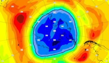 Озоновая дыра начала резко расти