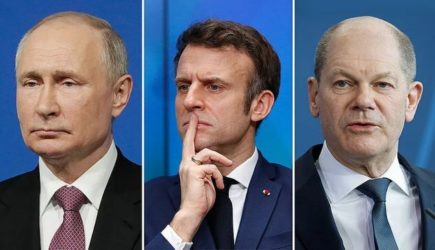 Макрон и Шольц уговаривали Путина сдаться Украине