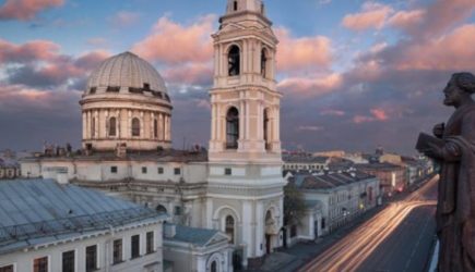 На крыше храма в Петербурге нашли труп