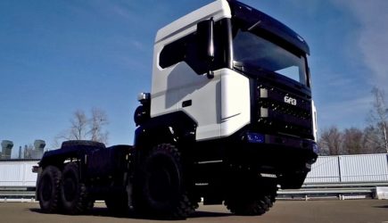 Российский грузовой габаритный автомобиль БАЗ-S36A11