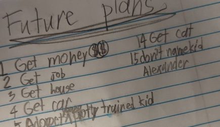 Записка 8-летней девочки с планами на будущее рассмешила пользователей сети
