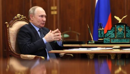 Путин выразил признательность бойцам ЧВК «Вагнер»