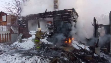 Число пострадавших при пожаре в СНТ Екатеринбурга выросло до шести