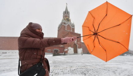 Ураган в Москве: Летают туалеты &#8212; закрываются парки