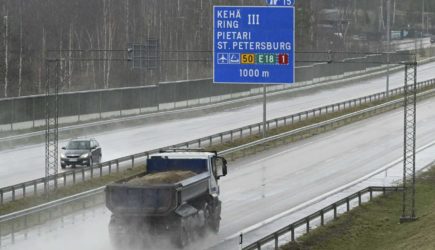 Когда знаки на дорогах Финляндии?