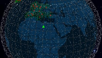 Интернет-покрытие системы Starlink