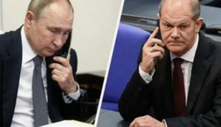 &laquo;Это было неприятно&raquo;. Шольца расстроил разговор с Путиным