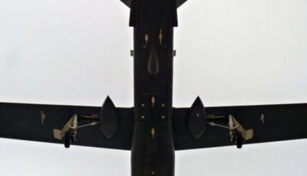 Американский разведывательный беспилотник заметили над Черным морем