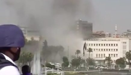 Израиль вслед за Генштабом нанёс удар по президентскому дворцу в Дамаске